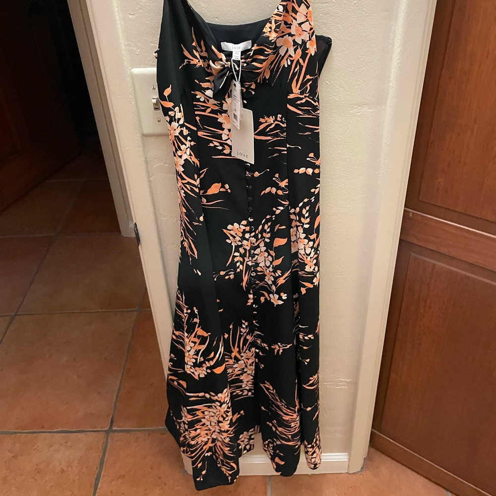 Joie floral silk dress - new with tags